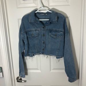 Highway Jeans Cropped Denim Jacket